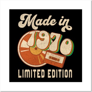 Made in 1970 Limited Edition Posters and Art